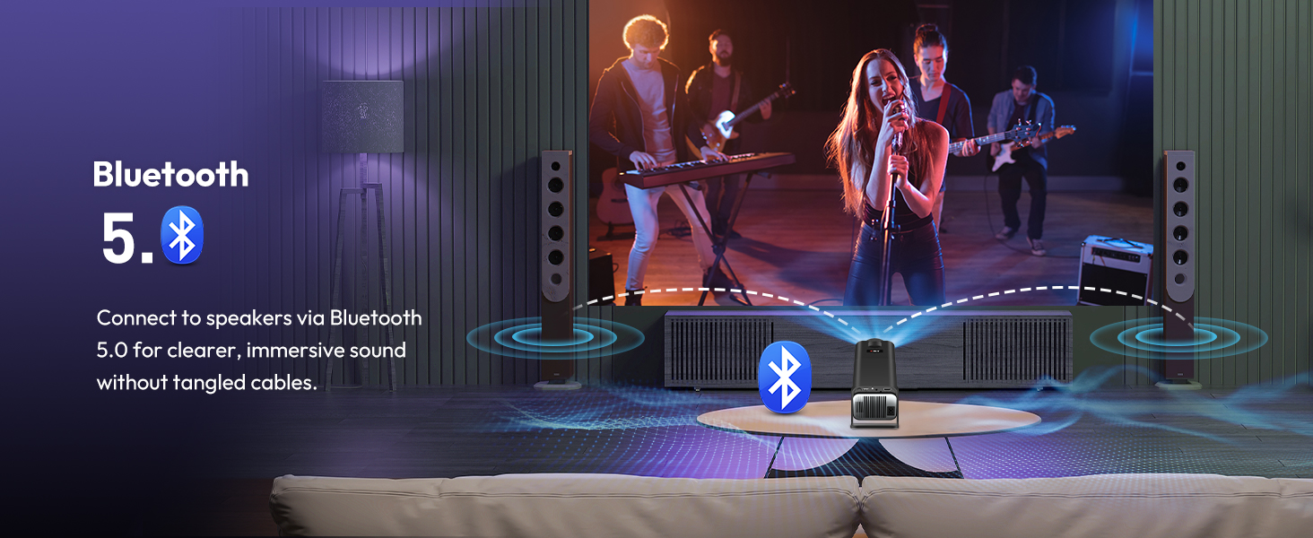 Gimbal5 Portable Smart Projector