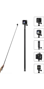 Selfie Stick Tripod for GoPro