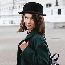 Black Bowler Hat