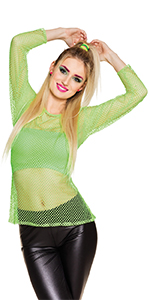 Boland fishnet shirt long sleeves
