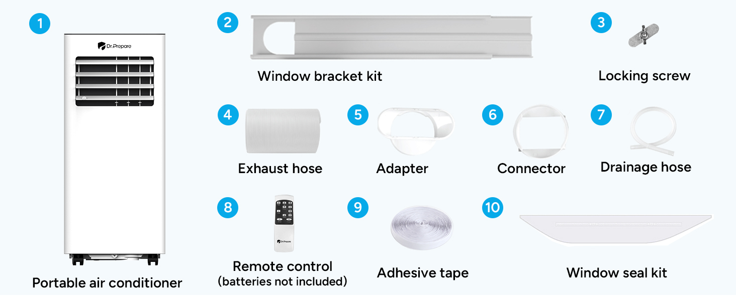 small portable ac