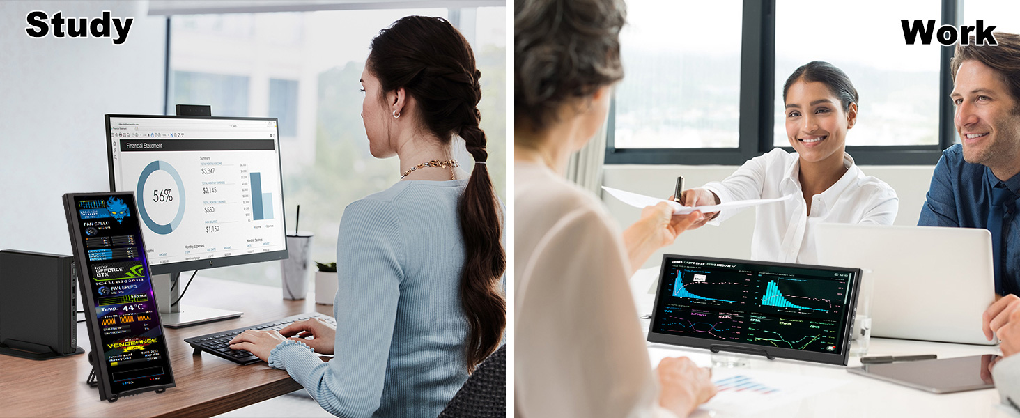 12.3 inch touchscreen monitor