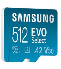 Samsung EVO Select micro SD card