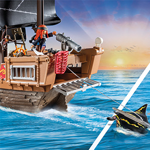 A+ 71530 PLAYMOBIL Pirates: Large Pirate Ship