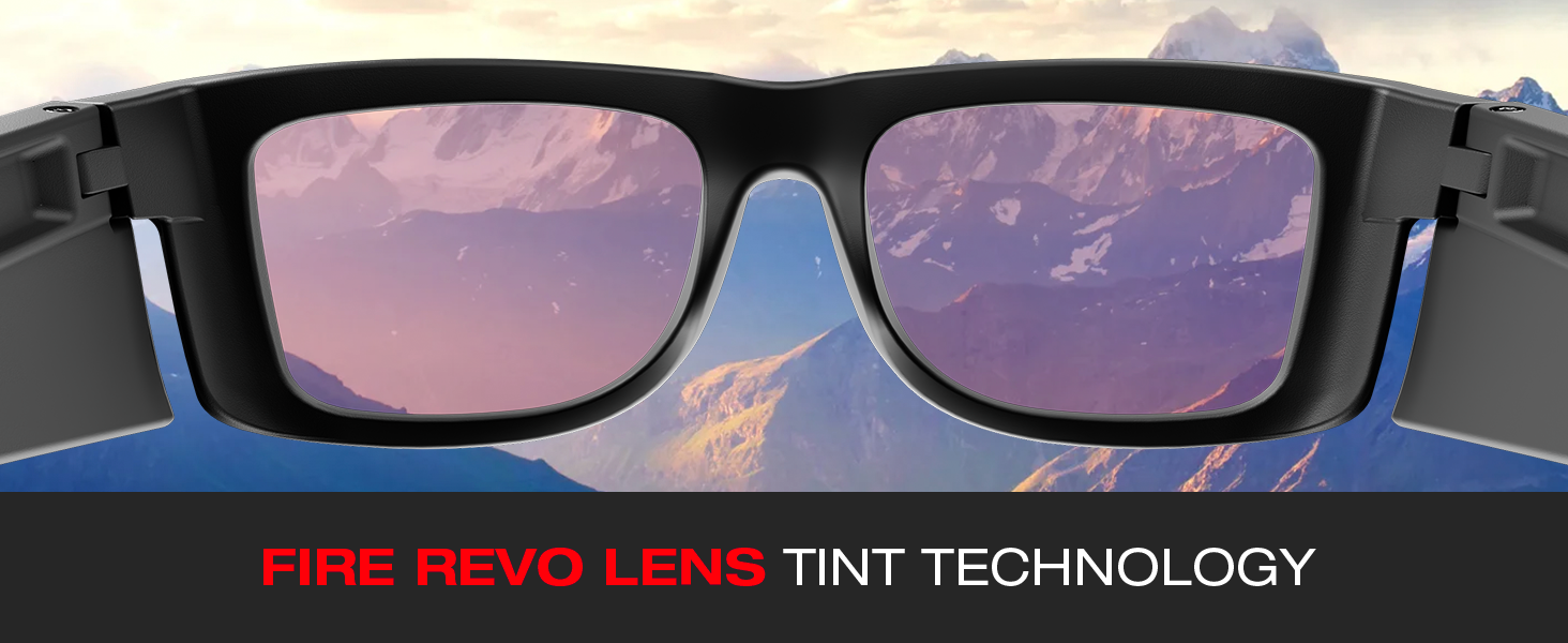red fire revo mirror lens anti scratch anti fog uv protection glasses sunglasses safety
