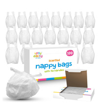 nappy bags sacks disposable baby for disposal and diaper eco bag tie scented by pack