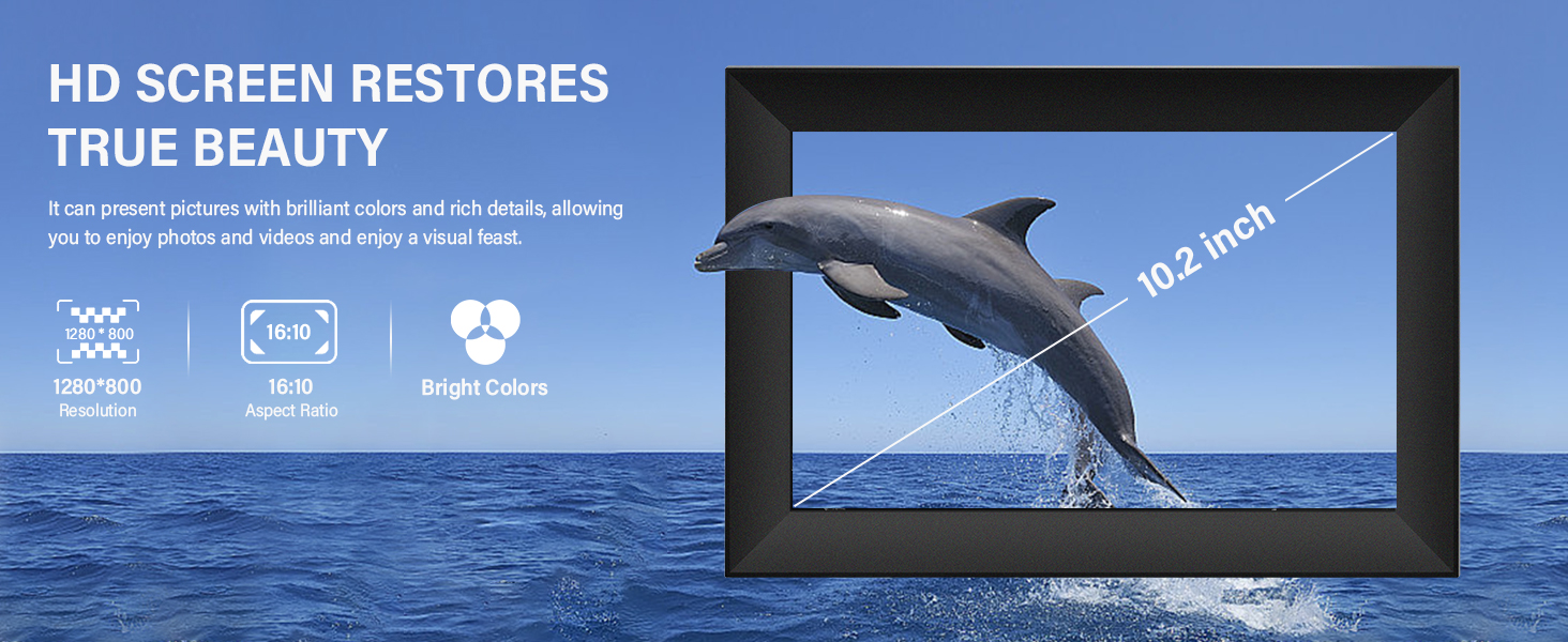  digital photo frame bluetooth