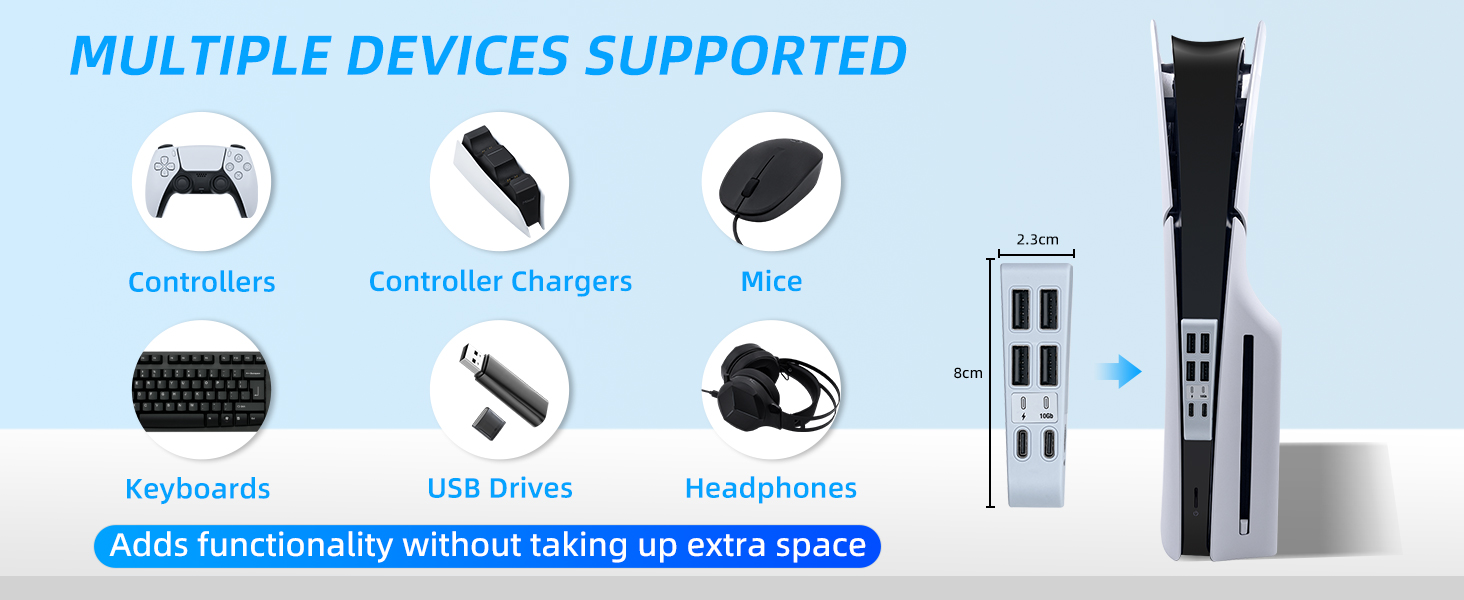 Usb Hub for PS5 Slim