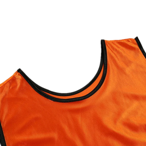 Soccer Pinnies, 24 Pack Scrimmage Training Vests in 2 Vibrant Colors, 1-12 Numbered Practice Jerseys