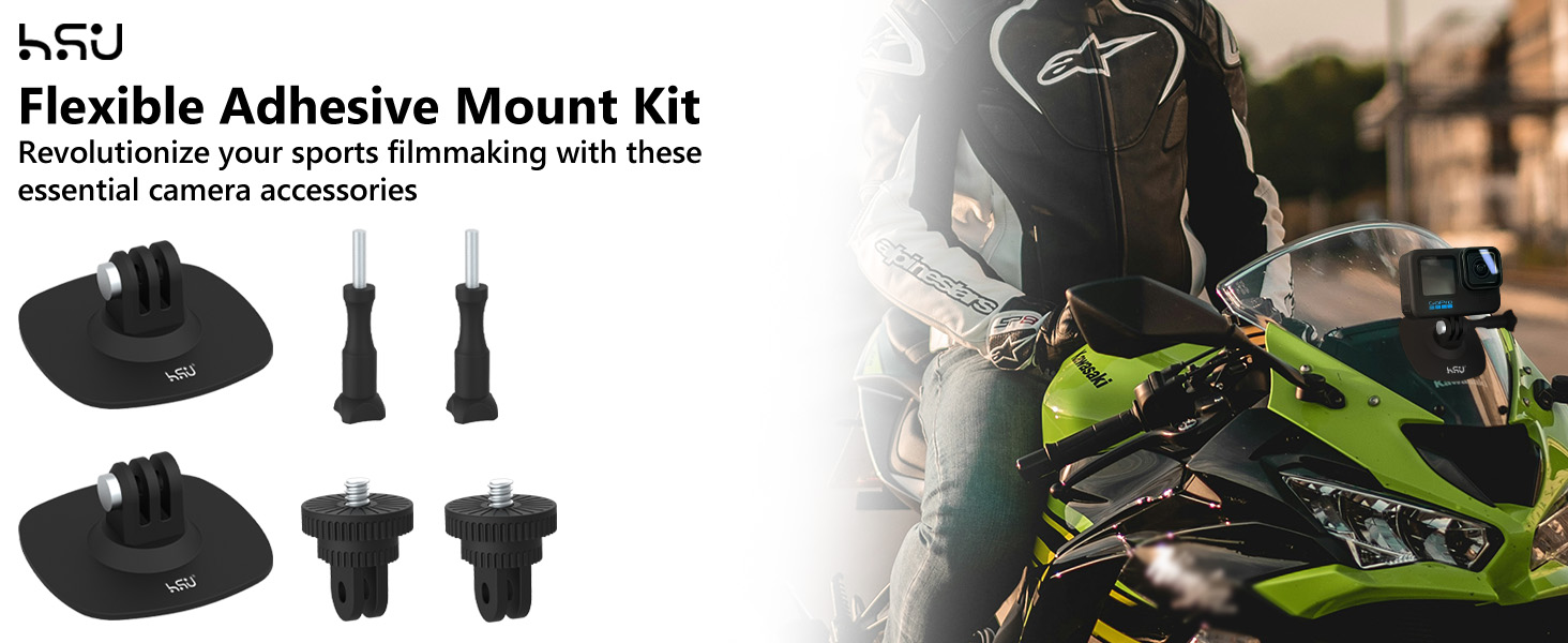 gopro adhesive mount