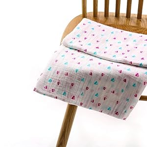 Children Muslin Squares Pack Swaddle Blanket