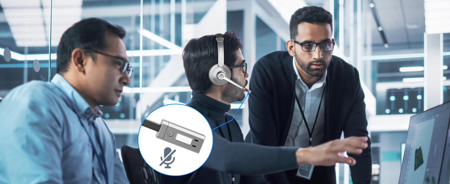wireless headphones with microphone