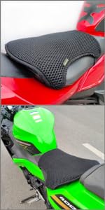 Motorcycle cool seat cover