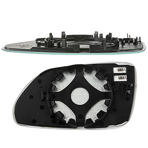 heated wing mirror glass replacement compatible with skoda octavia 1Z3 1Z5 2004 2005 2006 2007 2008