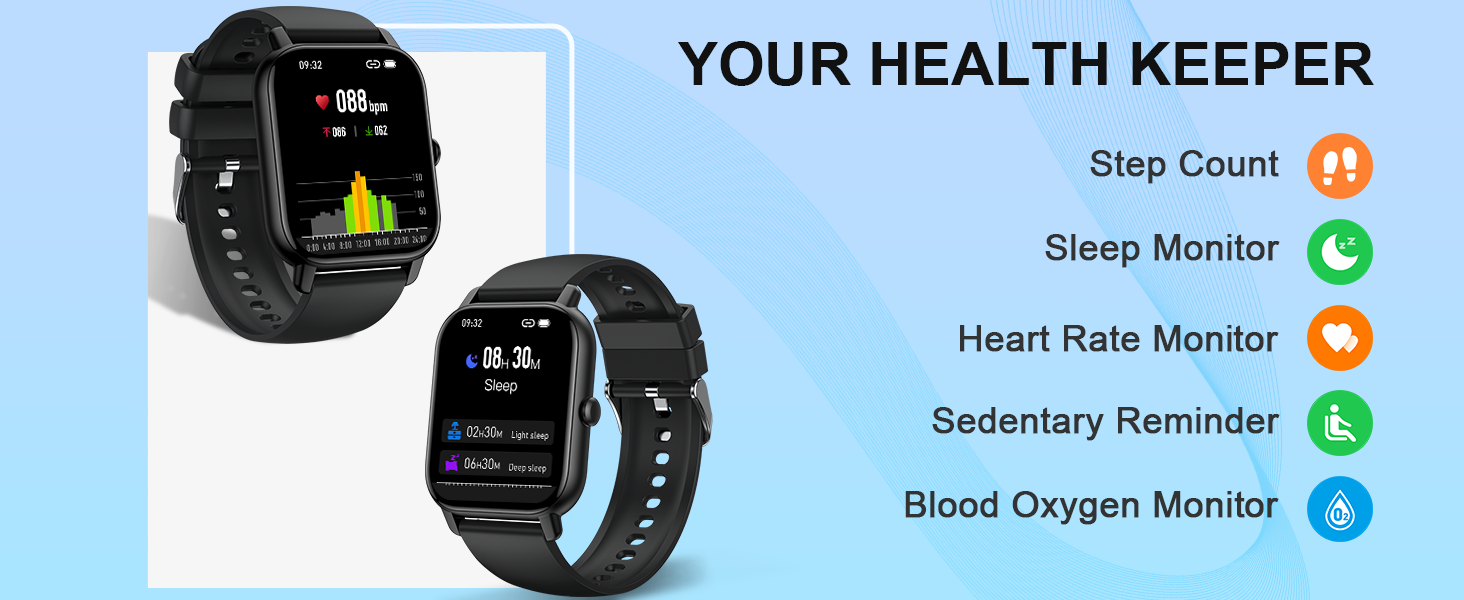 Smart Watch for Men Women