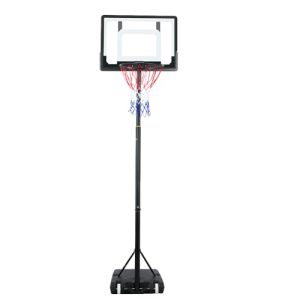 Panana Outdoor Basketball Stand Height Adjustable 1.7-2.3M Free Standing Portable Basketball Hoop Net System on Wheels for Kids Teens Adults
