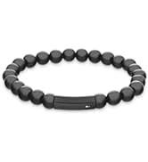 Tommy Hilfiger Jewelry Men's Beaded Bracelet with onyx stones - 2790581