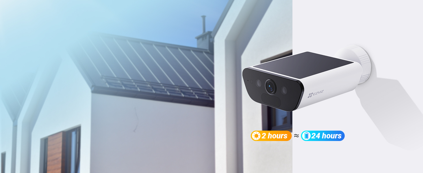 solar security camera outdoor wireless 4k