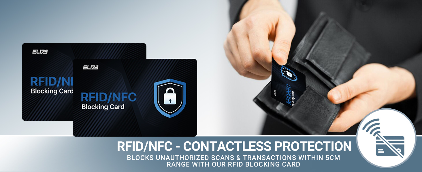 Privacy, NFC blocking, contactless safety, Compact security, easy use, effective shielding