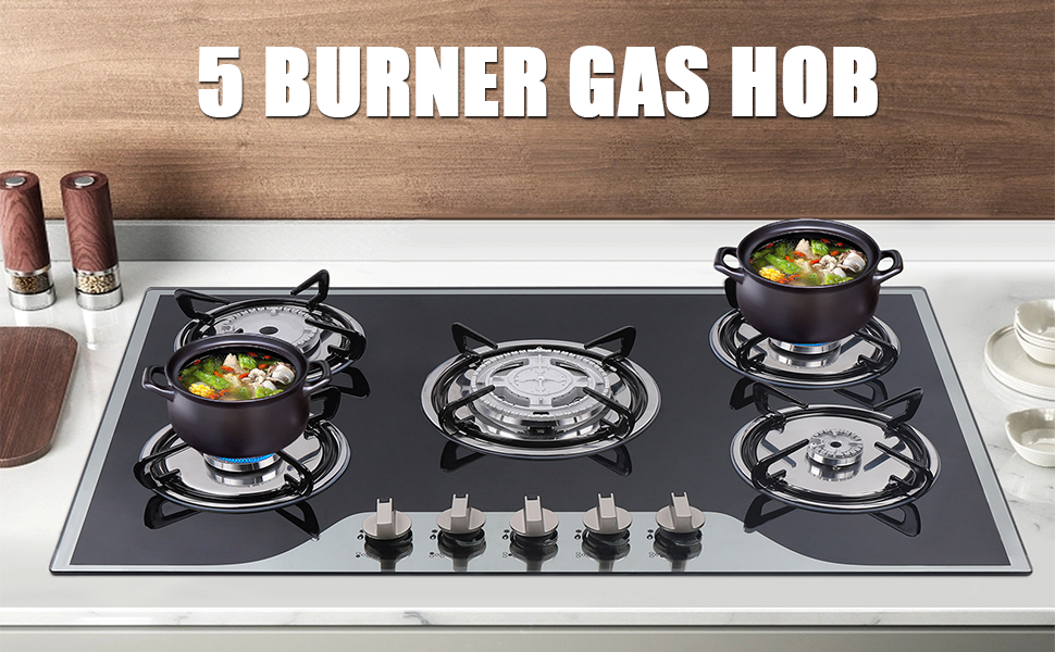 5 Burner Gas Hob