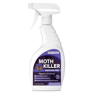 Moth Killer & Repellent Spray I Use in Wardrobes & on Carpets I Kills on Contact I Indoor & Outdoor Use I Organic I Pesticide Free I For All Types of Moths I Spray Bottle 500ml