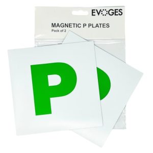 Evoges Fully Magnetic P Plates for New Drivers