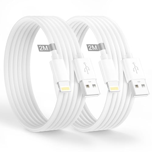 iPhone Charger Cable 2M 2Pack[Apple MFi Certified]