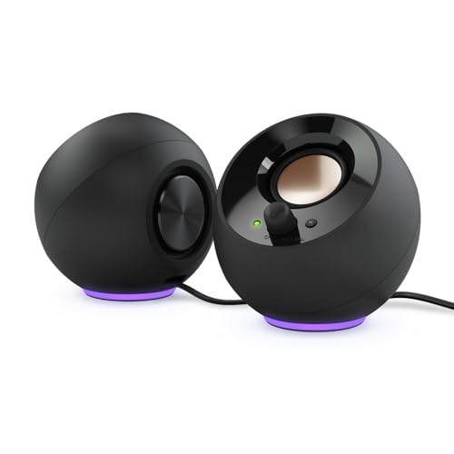 CREATIVE Pebble SE Minimalist 2.0 USB-C Powered PC Speakers with RGB Lighting​