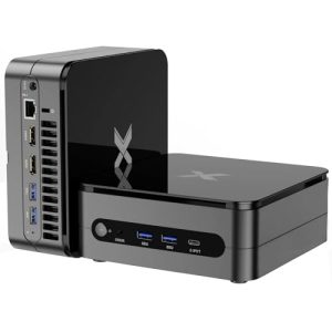 Mini PC 16GB DDR4 512GB M.2 SSD Mini Desktop Computer 12th Gen Core i7 12700H(Up to 4.7GHz)