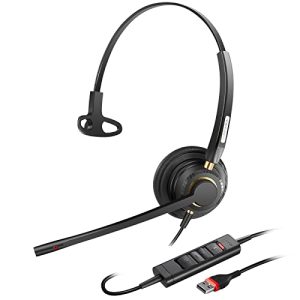 Arama USB Headset with Microphone Noise Cancelling