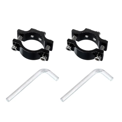sourcing map 2 Pcs Motorcycle Tube Clamp