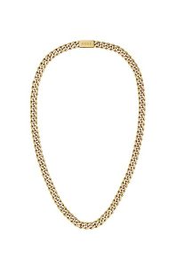 BOSS Jewelry Men's CHAIN FOR HIM Collection Chain Necklace Yellow gold - 1580402