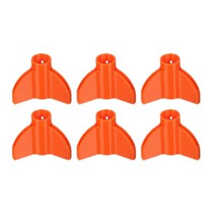 ASIEIT 6Pcs Feather Protective Cover for Fletching Archery Bow Fletch Cover Feather Protective Sleeve for Shafts Diameter Less Than 9mm
