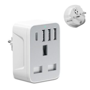 European to uk plug adapter