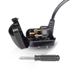 Euro Earthed to UK Converter Plug