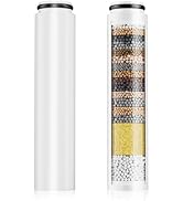 Cobbe Shower Head with Hose, High Pressure Shower Head with 8 Spray Modes, Universal Bathroom Wat...