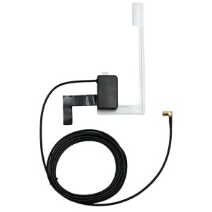 Bohaner DAB Car Aerial DAB Radio Aerial Antenna SMB Right Angle Digtial Car Radio Glass Windscreen Mount Antenna 3M for Pioneer AN-DAB1 Clarion Kenwood Alpine JVC