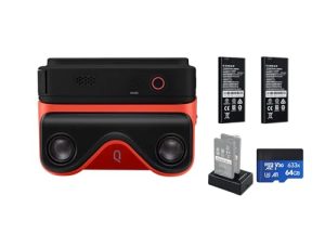 KanDao QooCam EGO 3D Camera - 24MP Photos 4K 60FPS Videos Viewer-Integrated 3D Stereoscopic Camera