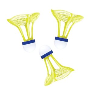 ockible 3x Windproof Badminton Outdoor Badminton Shuttle Shuttlecocks Badminton Balls Wear Resistant Outdoors Flexible Badminton Shuttlecocks Sports Training for Gymnasium