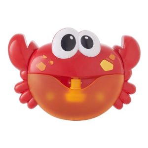 Qivange Little Crab Bath Toys Bubble Machine for Kids Bubble Maker Kids Toys Bubble Machine