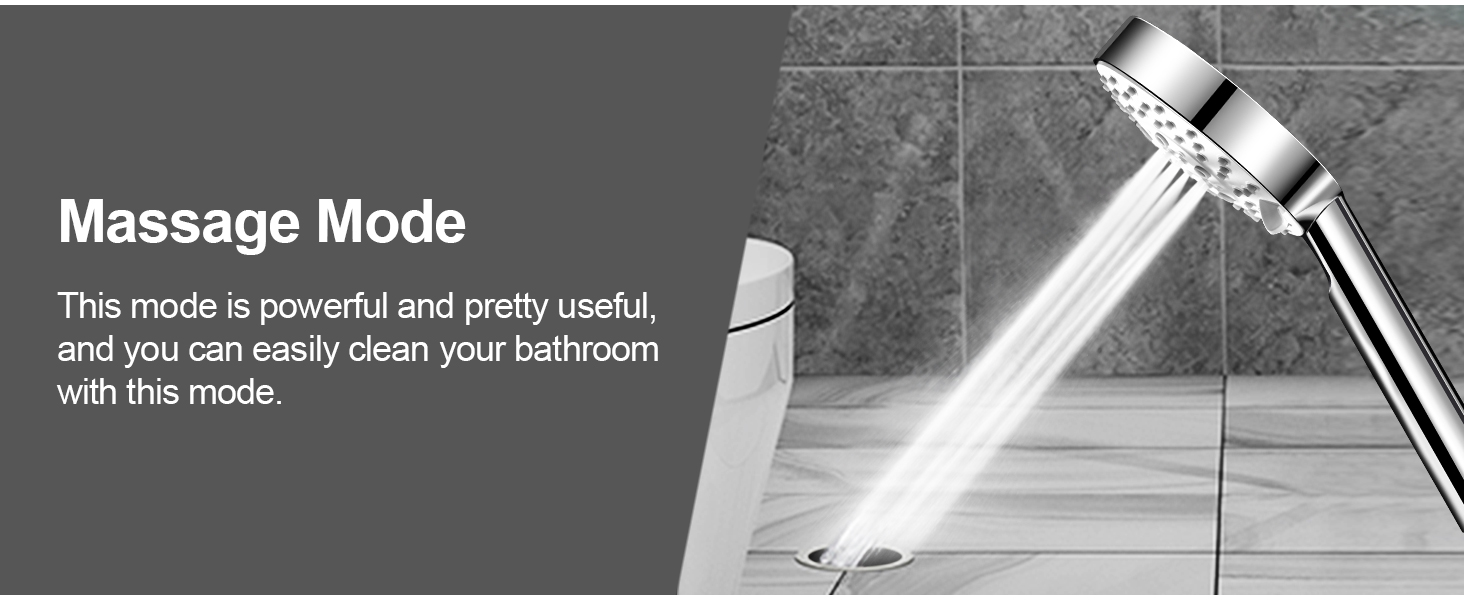 high pressure shower head