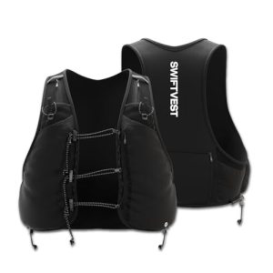 SWIFTVEST™ Running Vest | Phone Holder for Running | Hydration Backpack | Lightweight Trail Running Pack | Water Bottle Holders | Running Essentials | 10+ Pockets for Running Accessories - Men & Wome