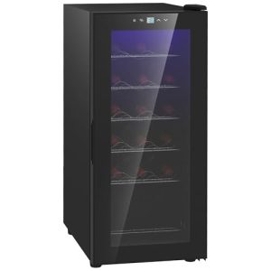 HOMCOM Freestanding Wine Fridge