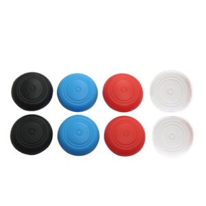 Thumbstick Caps Soft Silicone Thumb Stick Cover Grip Stick Joystick Controller Cap Silicone Handle Protection Cover Non Slip Controller Button Caps for Switch Lite Gamepads (4 Pairs)