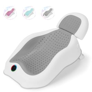 babove Baby Bath Support | Newborn Bathtub with Thermometer Collapsible Baby Bathtub baby bather