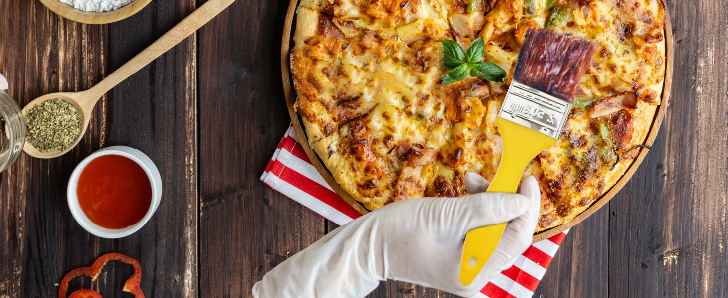 metal spatula, scraper with plastic handle