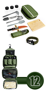 Camping Accessories Kitchen Utensil Set
