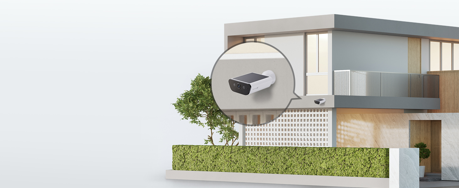 solar security camera outdoor wireless 4k