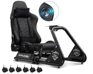 GTPLAYER Racing Simulator Cockpit with Seat
