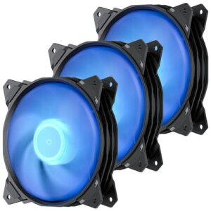 upHere gaming 120mm 3PIN Blue LED Case Fan